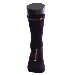 Wysokie skarpetki Black Crown Premium Negro 35-38. Białe skarpetki damskie BLACK CROWN, bez wzorów, z bawełny. Za 132.99 zł.