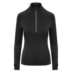 Bluza Damska CoolFlex Half Zip Top. Fioletowe bluzy damskie JUST COOL, s, bez wzorów, bez ramiączek, bez kaptura. Za 136.99 zł.