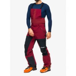 Spodnie skiturowe męskie Berghaus MTN Arete Descnd GTX Bib Pant. Czerwone spodnie sportowe męskie Berghaus, m, bez wzorów, narciarskie. Za 1,395.99 zł.