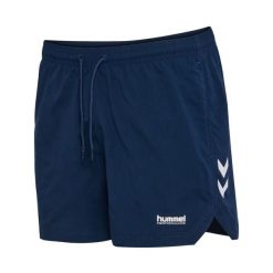 Szorty kąpielowe Hummel Pulse. Niebieskie kąpielówki męskie Hummel, m, bez wzorów. Za 171.00 zł.