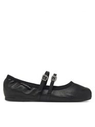 Tommy Jeans Baleriny Ballerina EN0EN02720 Czarny. Czarne balerinki damskie Tommy Jeans, bez wzorów, z jeansu, bez obcasa, bez zapięcia. Za 219.99 zł.