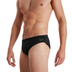Slipy kąpielówki męskie Speedo Eco End. Czarne kąpielówki męskie Speedo, m, bez wzorów, z poliesteru. Za 169.50 zł.