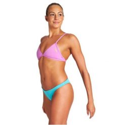 Strój kąpielowy damski dwuczęściowy Arena Triangle. Niebieskie stroje kąpielowe damskie ARENA, l, bez wzorów. Za 69.99 zł.