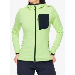 Bluza rozpinana damska CMP Solvixa. Zielone bluzy damskie CMP, bez wzorów, bez ramiączek, bez kaptura. Za 278.19 zł.