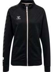 Damska bawełniana bluza dresowa zapinana na zamek Hummel Move Grid. Czarne bluzy damskie Hummel, l, bez wzorów, z bawełny, eleganckie, bez ramiączek, z kapturem. Za 275.00 zł.