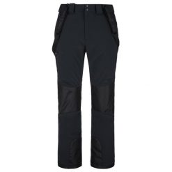 Męskie spodnie narciarskie Kilpi TEAM PANTS-M. Czarne spodnie sportowe męskie Kilpi, m, bez wzorów, z nylonu, narciarskie. Za 1,041.73 zł.