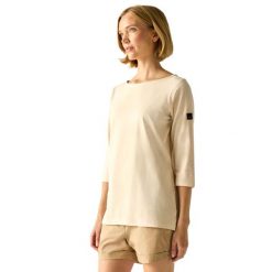 T-shirt Damski Pevia. Czerwone t-shirty damskie Regatta, xl, bez wzorów, z bawełny, bez kołnierzyka, bez ramiączek. Za 106.99 zł.