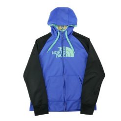 Second life - Bluza damska z kapturem full-zip The North Face - Jak nowy. Fioletowe bluzy damskie The North Face, l, bez wzorów, sportowe, bez ramiączek, z kapturem. Za 136.28 zł.