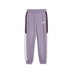 Młodzieżowe spodnie dresowe PUMA POWER PUMA Pale Plum Purple. Fioletowa spodnie dresowe damskie Puma, bez wzorów, z dresówki, młodzieżowe. Za 121.99 zł.