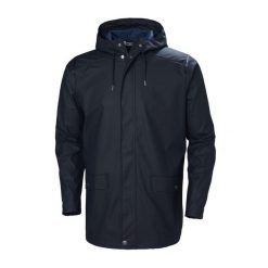 Kurtka uniwersalna męska Helly Hansen Moss Rain Coat. Niebieskie kurtki męskie Helly Hansen, l, bez wzorów, z syntetyku, klasyczne, z kapturem. Za 729.00 zł.