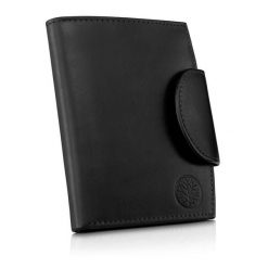 Portfel skórzany BETLEWSKI BPD-NVTC-319 BLACK czarny. Czarne portfele damskie Betlewski, ze skóry. Za 159.99 zł.