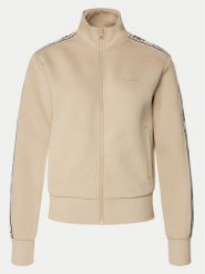 Guess Bluza V2YQ16 KB3P2 Beżowy Regular Fit. Brązowe bluzy damskie Guess, xs, z aplikacjami, z bawełny, bez ramiączek, bez kaptura. Za 259.99 zł.