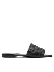 KARL LAGERFELD Klapki KL85400 Czarny. Czarne klapki damskie KARL LAGERFELD, bez wzorów, ze skóry, bez obcasa, bez zapięcia. Za 569.99 zł.