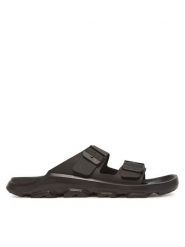 Birkenstock Klapki Mogami Terra Stealth 2-Strap 1029643 Czarny. Czarne klapki damskie Birkenstock, bez wzorów, ze skóry, bez obcasa, bez zapięcia. Za 349.99 zł.