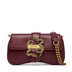 Torebka Just Cavalli. Czerwone torebki do ręki damskie Just Cavalli, bez wzorów, bez dodatków. Za 759.99 zł.