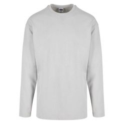 Męski Sweter Z Długim Rękawem Z Otwartym Brzegiem. Szare swetry męskie Urban Classics, m, bez wzorów, bez kołnierzyka, bez ramiączek. Za 105.99 zł.