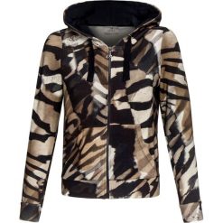 Bluza DEHA ACTIVE. Brązowe bluzy damskie Deha, bez wzorów, z dzianiny, sportowe, bez ramiączek, z kapturem. W wyprzedaży za 290.00 zł.