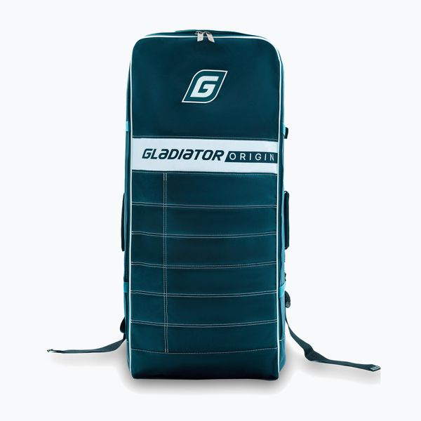 Plecak na deskę SUP Gladiator Origin. Niebieskie plecaki męskie GLADIATOR, bez wzorów, z materiału, sportowe. Za 209.99 zł.