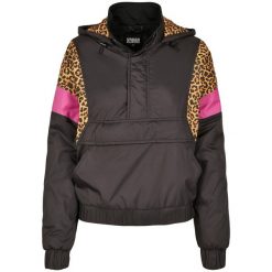 Damska klasyczna miejska parka o mieszanym kroju. Czarne parki damskie Urban Classics, s, bez wzorów, z nylonu, bez kaptura. Za 246.00 zł.