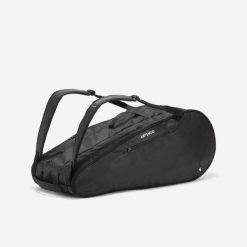 Torba do tenisa Artengo XL Team na 12 rakiet. Czarne torby na ramię męskie ARTENGO, z materiału, na ramię, duże. Za 239.99 zł.