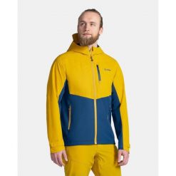 Męska kurtka outdoorowa Kilpi SONNA-M. Czarne kurtki męskie Kilpi, m, bez wzorów, sportowe, bez kaptura. Za 422.05 zł.
