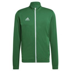 Kurtka dresowa adidas Entrada 22. Białe kurtki męskie Adidas, s, bez wzorów, z dresówki, sportowe, bez kaptura. Za 98.00 zł.