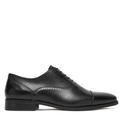 Półbuty Aldo. Czarne półbuty męskie Aldo, bez wzorów, bez obcasa, bez zapięcia. Za 579.99 zł.