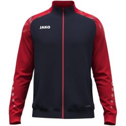 Kurtka Jako Sonic. Czerwone kurtki męskie Jako, l, bez wzorów, z materiału, sportowe, z kapturem. Za 231.10 zł.