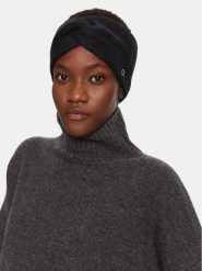 Calvin Klein Zestaw czapka i opaska K60K612622 Czarny. Czarne czapki damskie Calvin Klein, bez wzorów, z materiału. Za 409.99 zł.