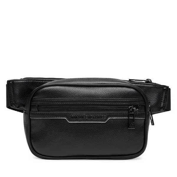 Nerka Armani Exchange. Czarne saszetki i nerki męskie Armani Exchange, bez wzorów. Za 289.99 zł.