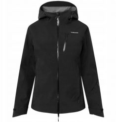 Berg Outdoor Kurtka damska VIKING Trek Pro 2.5 Lady czarna L. Czarne kurtki sportowe damskie BERG OUTDOOR, l, bez wzorów, bez ramiączek, bez kaptura, outdoorowe. Za 507.76 zł.