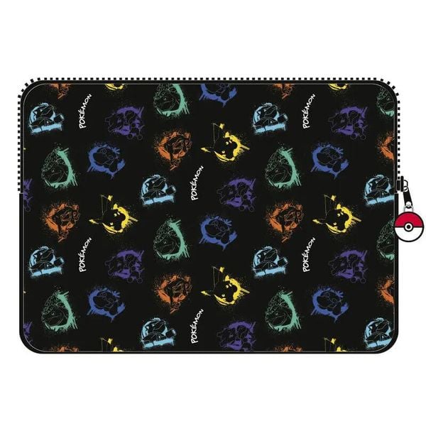Torba na komputer CYPBrands Pokémon Graffiti. Czarne torby na laptopa damskie MBRANDS, bez wzorów, z neoprenu. Za 155.00 zł.