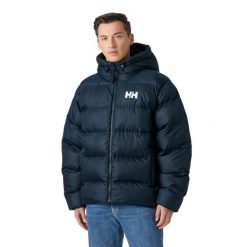 Kurtka z kapturem Helly Hansen Active. Niebieskie kurtki męskie Helly Hansen, m, bez wzorów, z puchu, z kapturem. W wyprzedaży za 885.50 zł.