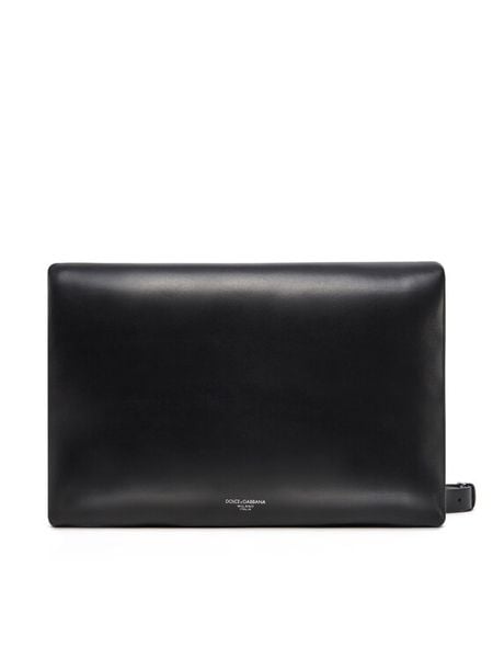 Dolce&Gabbana Saszetka BM3075 AF984 Czarny. Czarne saszetki i nerki męskie Dolce&Gabbana, bez wzorów, ze skóry. Za 4,639.00 zł.