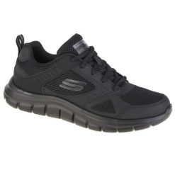 Tenisówki Skechers Model Track - Syntac Kolor Czarny. Czarne trampki męskie Skechers, bez wzorów, casualowe, bez zapięcia. Za 229.99 zł.