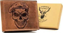 Always Wild Duży portfel męski ze skóry naturalnej - Always Wild NoSize. Portfele męskie Always Wild, bez wzorów, ze skóry. Za 96.19 zł.