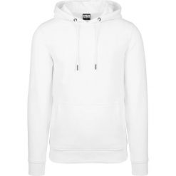 Męska Bluza Z Kapturem Basic. Białe bluzy sportowe męskie Urban Classics, m, bez wzorów, z kapturem. Za 137.99 zł.