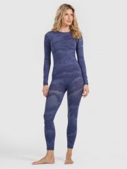 4F Bielizna termoaktywna bezszwowa (dół) damska - niebieska M/L. Niebieskia bielizna sportowa damska 4F, l, bez wzorów, z materiału. Za 149.99 zł.