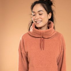 Bluza Do Jogi I Relaksacji Damska Polarowa Beżowa Kimjaly. Brązowe bluzy damskie KIMJALY, l, bez wzorów, z bawełny, sportowe, bez ramiączek, bez kaptura. W wyprzedaży za 99.99 zł.