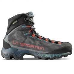 Buty trekkingowe damskie La Sportiva Aequilibrium Hike GTX SW24. Szare obuwie trekkingowe damskie La Sportiva, bez zapięcia. Za 999.99 zł.