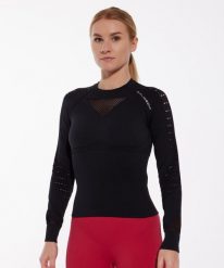Bluza damska treningowa z długim rękawem Brubeck GYM. Czerwone bluzy damskie Brubeck, xl, bez wzorów, z dzianiny, eleganckie, bez ramiączek, bez kaptura. Za 139.99 zł.