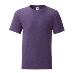Koszulka Unisex Dla Dorosłych Iconic Heather. Fioletowe bluzki damskie fruit of the loom, xl, bez wzorów, sportowe, bez kołnierzyka, bez ramiączek. Za 33.99 zł.