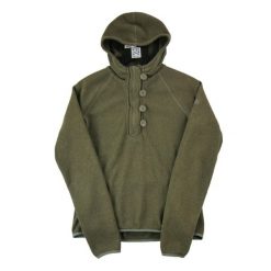 Second life - Damski polarowy sweter TNF Khaki - Jak nowy. Zielone swetry nierozpinane damskie The North Face, bez wzorów, z polaru, sportowe, bez kołnierzyka, bez ramiączek. Za 135.32 zł.