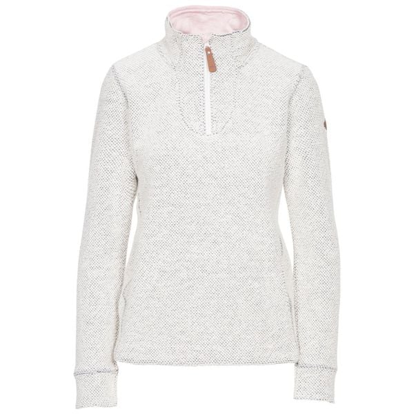 Bluza Damska Ronette. Białe bluzy damskie Trespass, xs, z aplikacjami, z bawełny, bez ramiączek, bez kaptura. Za 407.99 zł.