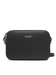 Liu Jo Torebka S Crossbody AXX012 E0087 Czarny. Czarne listonoszki damskie Liu Jo, bez wzorów, ze skóry, bez dodatków. Za 449.99 zł.