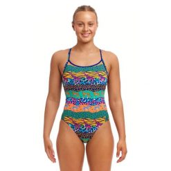 Strój kąpielowy damski jednoczęściowy na basen plażę Funkita. Niebieskie stroje kąpielowe damskie Funkita, xs, bez wzorów. Za 259.00 zł.