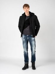 Geox Kurtka "Kennet" | M2620L T2882 | Mężczyzna | Czarny. Czarne kurtki męskie Geox, l, bez wzorów, z poliesteru, eleganckie. W wyprzedaży za 499.00 zł.