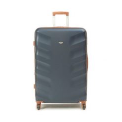 Walizka duża Semi Line. Niebieskie walizki damskie Semi-line, bez wzorów, duże. Za 279.99 zł.