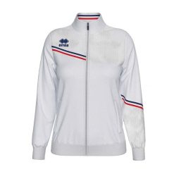 Bluza Errea Kurtka Estella Ad Damskie. Białe kurtki sportowe damskie ERREA, m, bez wzorów, z materiału, bez ramiączek, bez kaptura, na fitness i siłownię. Za 190.50 zł.