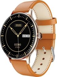 Smartwatch Maxcom Fit FW48 Brązowy (MAXCOMFW48GOLD). Brązowe zegarki smartwatch MAXCOM, bez wzorów. Za 285.98 zł.